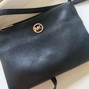 Michael Kors black crossbody bag